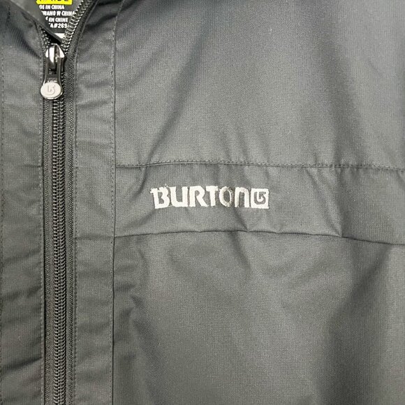 Burton DryRide Hooded Lightweight Jacket Black w/Plaid Lining. Men's Size XL - Picture 3 of 16